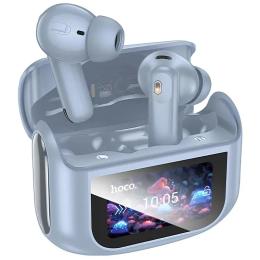 Бездротові навушники Hoco EQ21 Sandy with Touch Screen ANC + ENC Blue Star