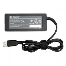 Блок живлення для ноутбука PowerPlant IB65HYOGA Black (IBM/LENOVO 220V, 20V 65W 3.25A YOGA3)