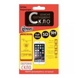 Захисне скло DENGOS Full Glue для Xiaomi Redmi Note 8 Black