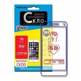 Захисне скло DENGOS 5D для Apple iPhone SE 2020 Transparent