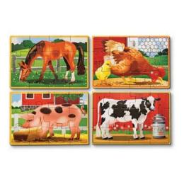 Пазл Melissa&amp;Doug Тварини на фермі MD13793 4в1 класичний