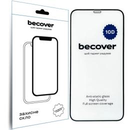 Захисне скло BeCover 10D для Apple iPhone 11 Black (711323)
