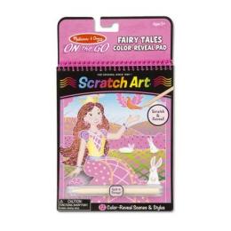Набір для творчості Melissa&amp;Doug MD19140 Альбом царапок Казкові персонажі