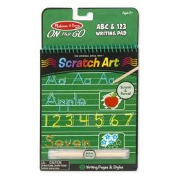 Набір для творчості Melissa&amp;Doug MD9142 Альбом царапок Літери і цифри