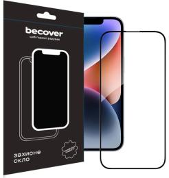 Захисне скло BeCover Glass для Apple iPhone 15 Pro Max Black (710594)