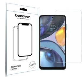 Захисне скло BeCover 3D Crystal Clear Glass для Motorola Moto E32s (709734)