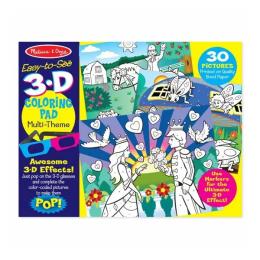 Набір для творчості Melissa&amp;Doug MD9963 3D розфарбування по точкам для дівчаток