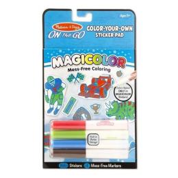 Набір наклейок Melissa&amp;Doug MD9130 Магічні наклейки-розмальовки