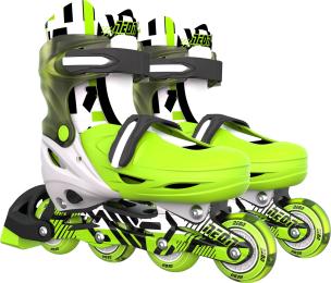 Дитячі роликові ковзани NEON Inline Size 34-37 (NI03G4) Green White