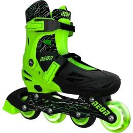 Дитячі роликові ковзани NEON Inline Size 34-37 (NT08G4) Green