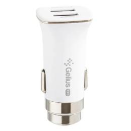 Автомобільний зарядний пристрій для телефона Gelius Pro Apollo GP-CC01 White (2xUSB 3.1 A 2USB 3.1A + MicroUSB )