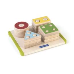 Розвиваюча іграшка Guidecraft Сортер Manipulatives Фігури геометрії (G6738)