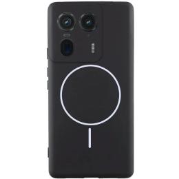 Чохол-накладка Lakshmi Silicone Cover Full Camera (AA) with MagFit для Motorola Edge 50 Ultra Black