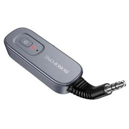 Аудіоресивер Borofone BC51 Clear way Bluetooth AUX Metal Gray