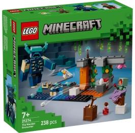 Конструктор LEGO 21274 Minecraft Зустріч із Боронителем