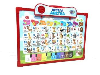 Дошка для малювання Limo Toy Абетка SK 0020 Red