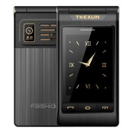 Кнопковий телефон Tkexun G10-1 4G (Yeemi G10-1) Black Dual display