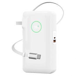 Зовнішній портативний акумулятор WIWU Wi-P049 10000 mAh White PD20W