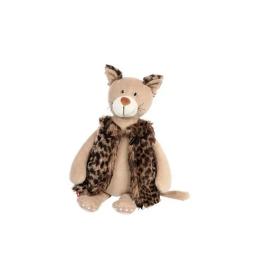 Мяка іграшка sigikid Котик 38780SK Beige в жупані, 36 см