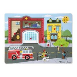 Пазл Melissa&amp;Doug Пожарная часть MD10736 8 елементів вкладиш
