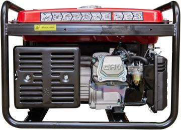 Генератор JIALING JL3500E-B Black Red 3 кВт