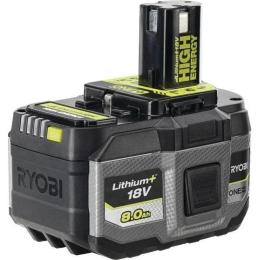 Акумулятор для електроінструменту Ryobi ONE + RB1880T High Energy Lithium + 18В 8Агод 1.3кг