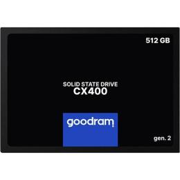 Внутрішній SSD диск GoodRam CX400 (SSDPR-CX400-512-G2) Black 512GB