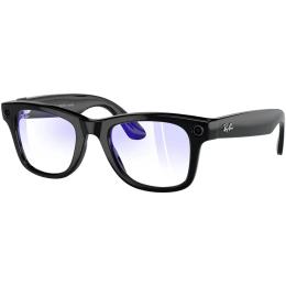 Смартокуляри Ray-Ban Meta Wayfarer Shiny Black Frame Clear Lenses (RW4008 601/SB 53-22)