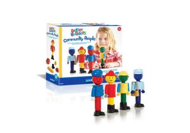Ігровий набір Guidecraft набір фігурок до конструкторам Better Builders - Професії (G8304)