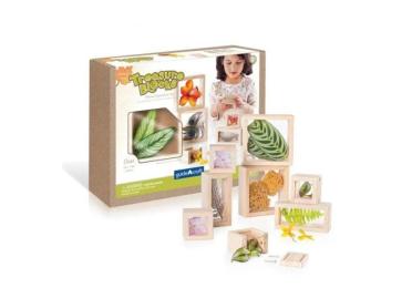 Ігровий набір Guidecraft Natural Play - Скарби в ящиках прозорий (G3084)