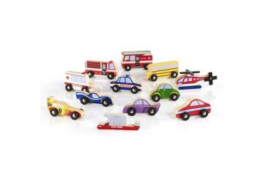 Ігровий набір Guidecraft набір транспорту Block Play - до Дорожньої системі, 12 шт. (G6719)