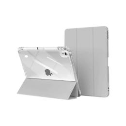 Чохол-книжка для планшета Comma Joy PU для iPad Pro 11 (2024) with Pencil Slot Gray