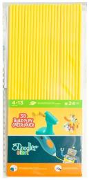 Набір пластику для 3D-ручок 3Doodler Start (3DS-ECO04-YELLOW-24) Yellow