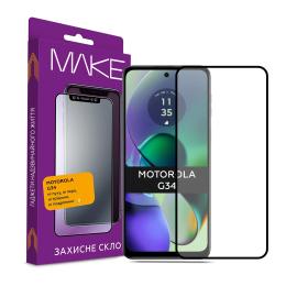 Захисне скло Make Захисне скло для Motorola Moto G34 (MGF-MG34)
