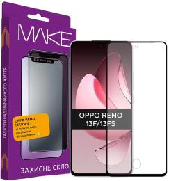 Захисне скло Make Захисне скло для Oppo Reno13 F/13 FS (MGF-OR13F/13FS) Black