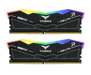 Оперативна память Team 64GB (2x32GB) DDR5 6000 MHz CL38 DELTA RGB Black (FF3D564G6000HC38ADC01)