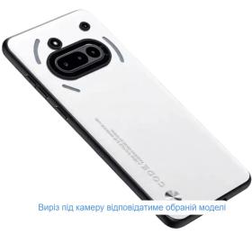 Чохол-накладка Infinity Air Code для Nothing Phone (3a) Pro Camera cover White
