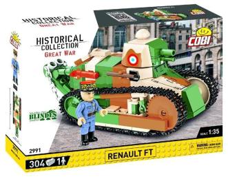 Конструктор Cobi COBI-2991 Перша Світова Війна Танк Рено FT-17