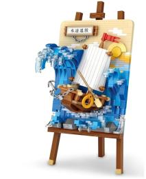 Конструктор LOZ 1280 mini Block painting