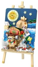 Конструктор LOZ 1282 mini Sleigh car