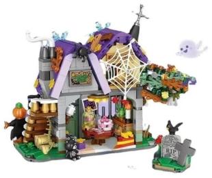 Конструктор LOZ 1233 Mini Будиночок на Геловін