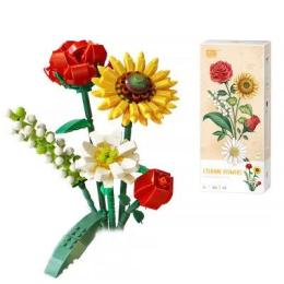 Конструктор LOZ 1659 Mini Букет квітів 3