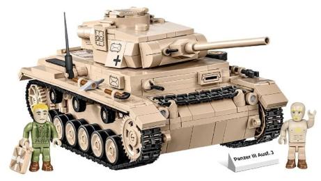 Конструктор Cobi COBI-2562 Друга Світова Війна Танк Panzer III