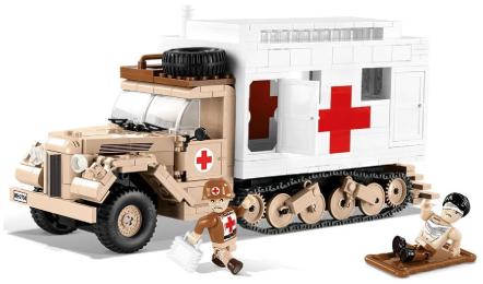 Конструктор Cobi COBI-2518 Напівгусенична санітарна машина Мул 535