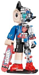 Конструктор Pantasy Astro Boy: Хлопчик зі скейтбордом (86207)