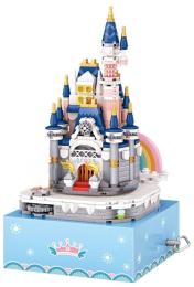 Конструктор LOZ 1220 mini Замок (музична скринька) без фігурок