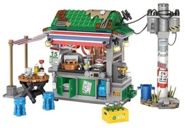 Конструктор LOZ 1253 mini Кіоск із продуктами