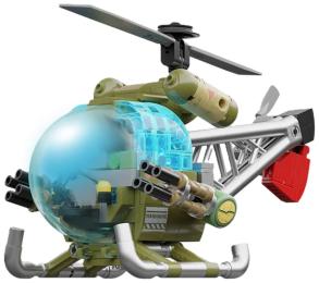 Конструктор Pantasy Metal Slug Вертоліт із серії Металевий слимак без фігурки (86233)