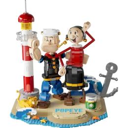 Конструктор Pantasy Popeye Папай з Оливою (86401)