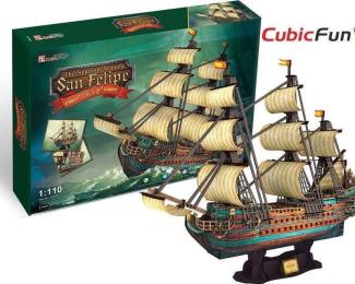 Конструктор CubicFun Іспанська Армада Сан Феліпе (T4017h)